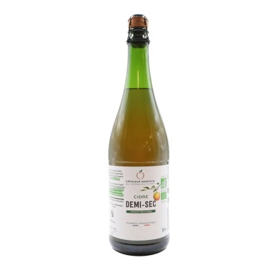 Cidre demi-sec bio