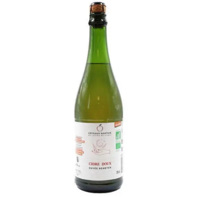 Cidre doux bio Demeter