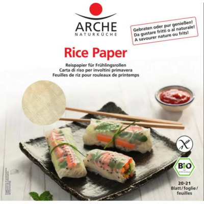 Feuilles de riz sans gluten...