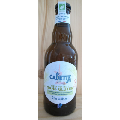 Bière blonde sans gluten bio