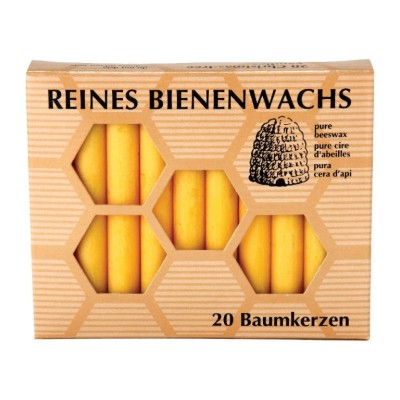 Bougies en cire d'abeille...