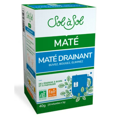 Maté drainant bio et...