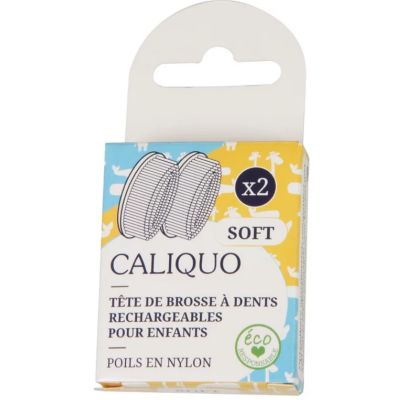 Lot 2 têtes pour brosse à...