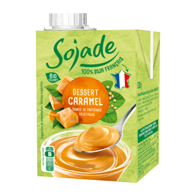 Dessert soja caramel bio