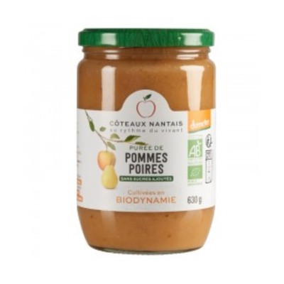 Purée de pommes poires sans...