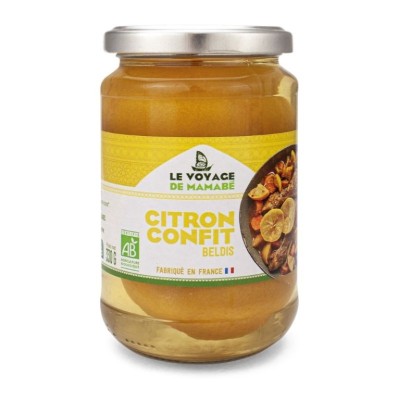 Citron confit Beldis bio