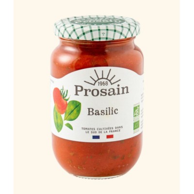Sauce tomate basilic bio
